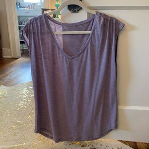purple LULULEMON top
